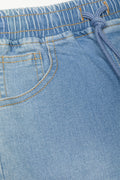 Denim Shorts Light Blue (1)