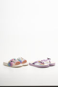 Minnie Mouse 2 Pack Sandals Cream And Purple