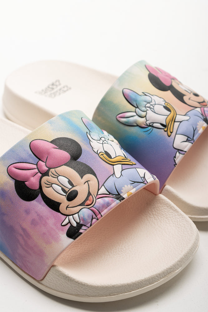 Minnie Mouse 2 Pack Sandals Cream And Purple (3)