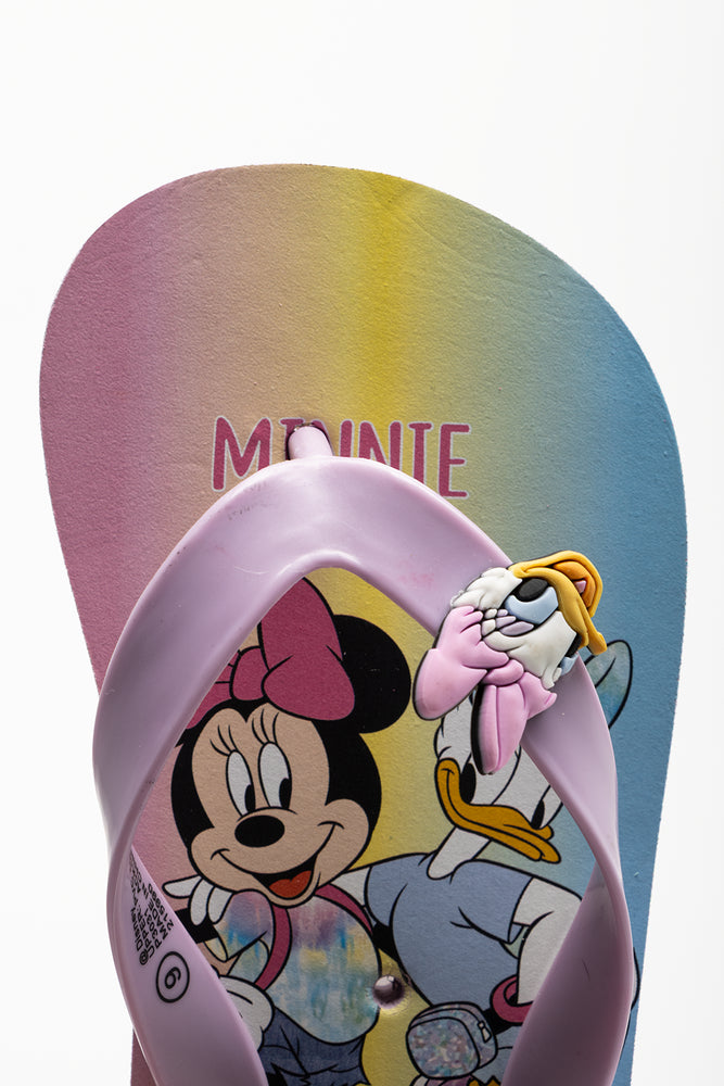 Minnie Mouse 2 Pack Sandals Cream And Purple (8)