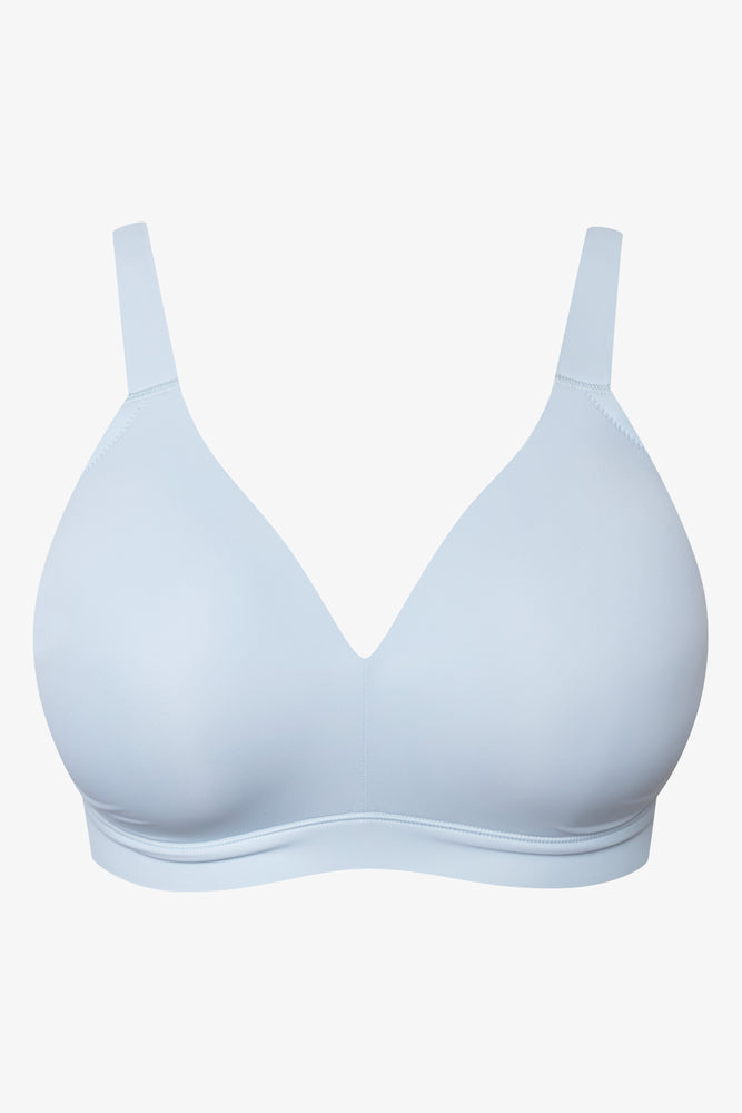 2 Pack Padded Wire Free Bras Navy And Light Blue (1)