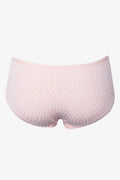 3 Pack Heart Boyleg Panties Navy, Pink And Natural (4)