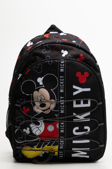 Mickey Mouse Double Zip Backpack