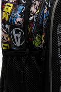 Marvel Double Zip Backpack Black (4)