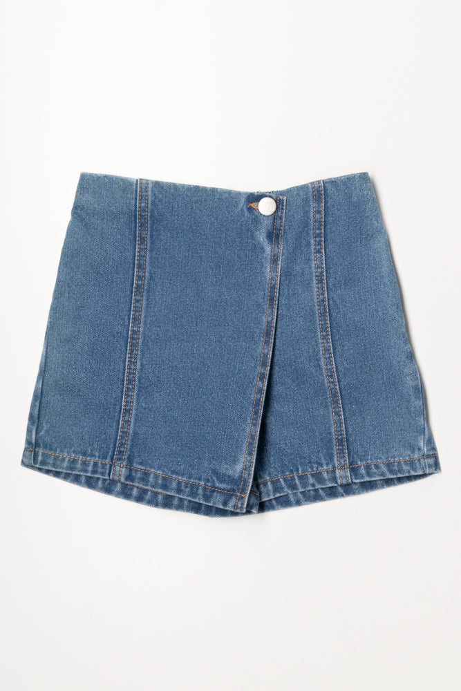 Denim Skort