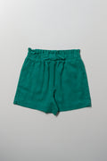 Linen Shorts Green