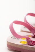 Smiley Flip Flops Pink (3)