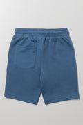 Fleece Shorts Navy (2)