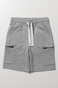 Cargo Fleece Shorts Grey