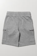 Cargo Fleece Shorts Grey (2)