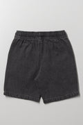 Relaxed Denim Shorts Grey (2)