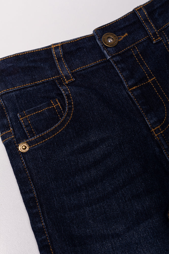 Skinny Denim Jeans Dark Blue (1)