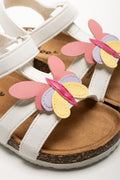 Butterfly Sandals White (2)