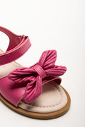 Bow Sandals Pink (2)