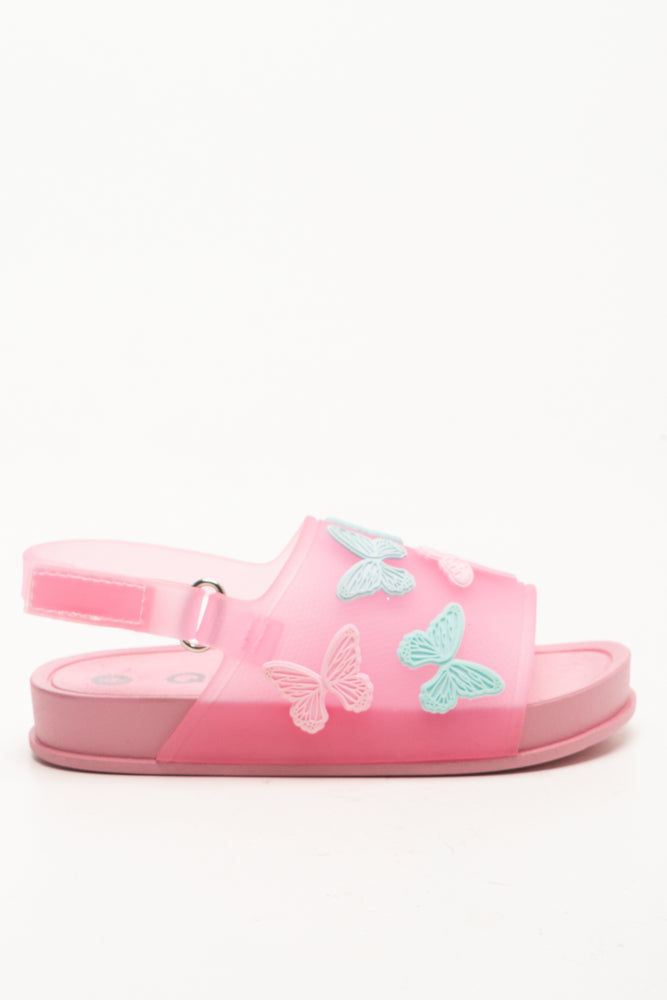 Butterfly Slides Pink