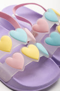 Heart Pool Slides Lilac (2)