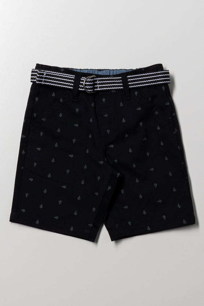 Chino Shorts Black