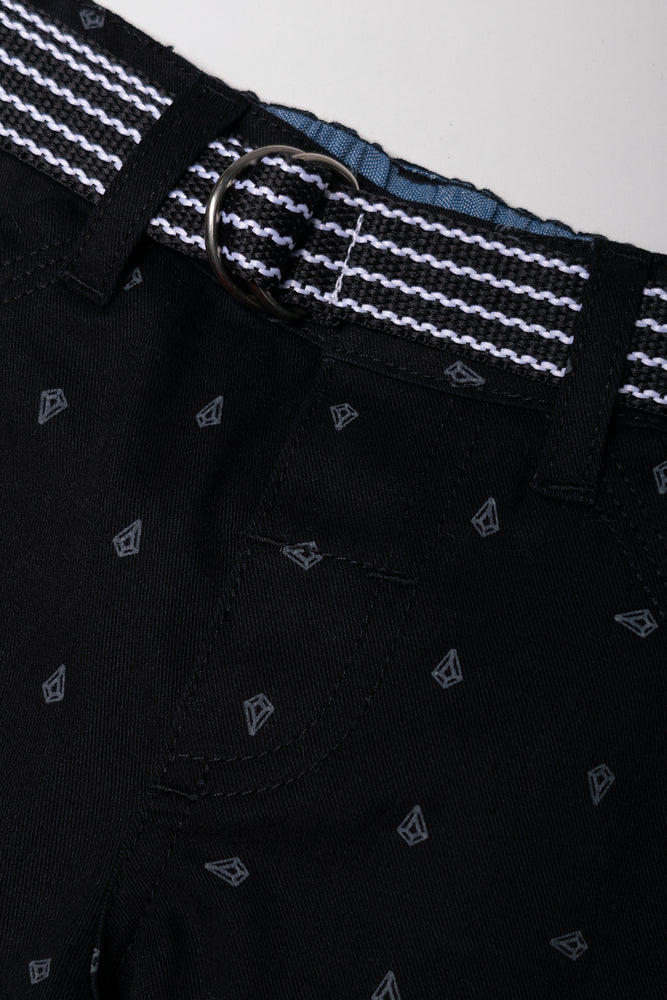 Chino Shorts Black (1)