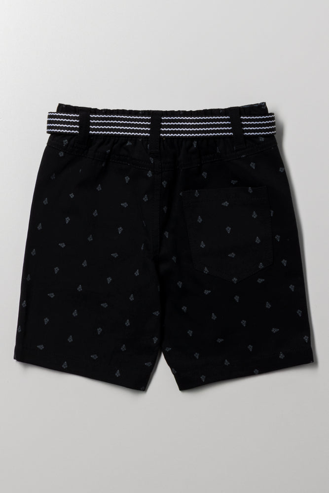 Chino Shorts Black (2)