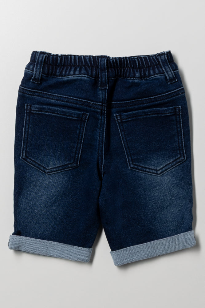 Spider-Man Denim Shorts Blue (3)