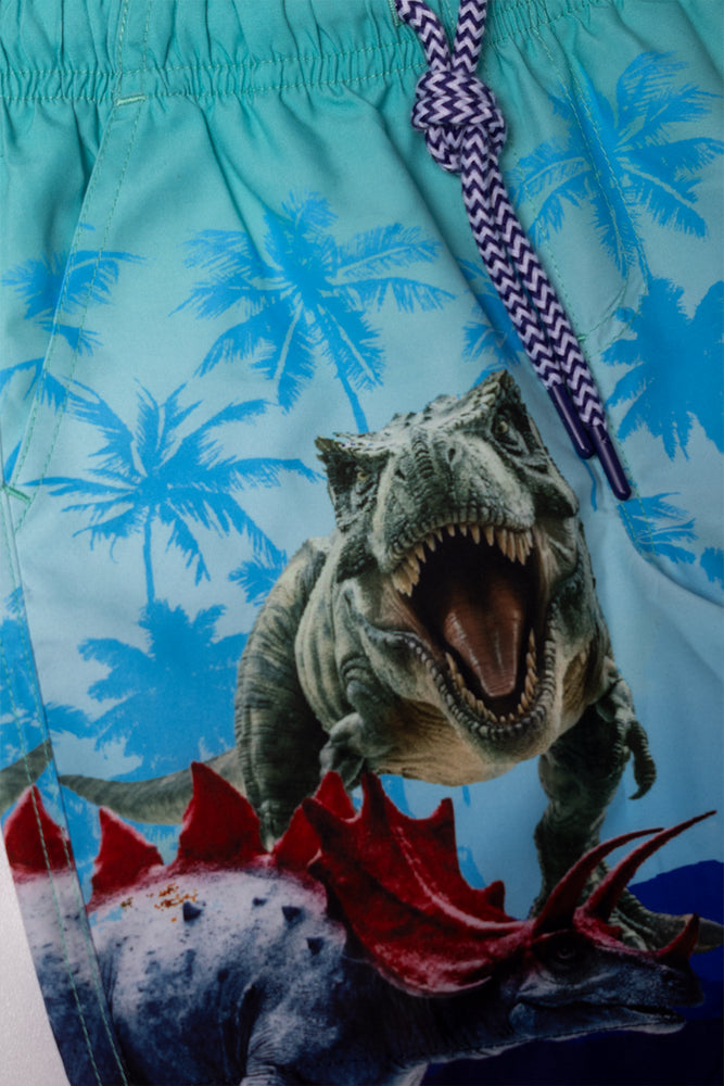 Dino Swim Shorts Turqoise