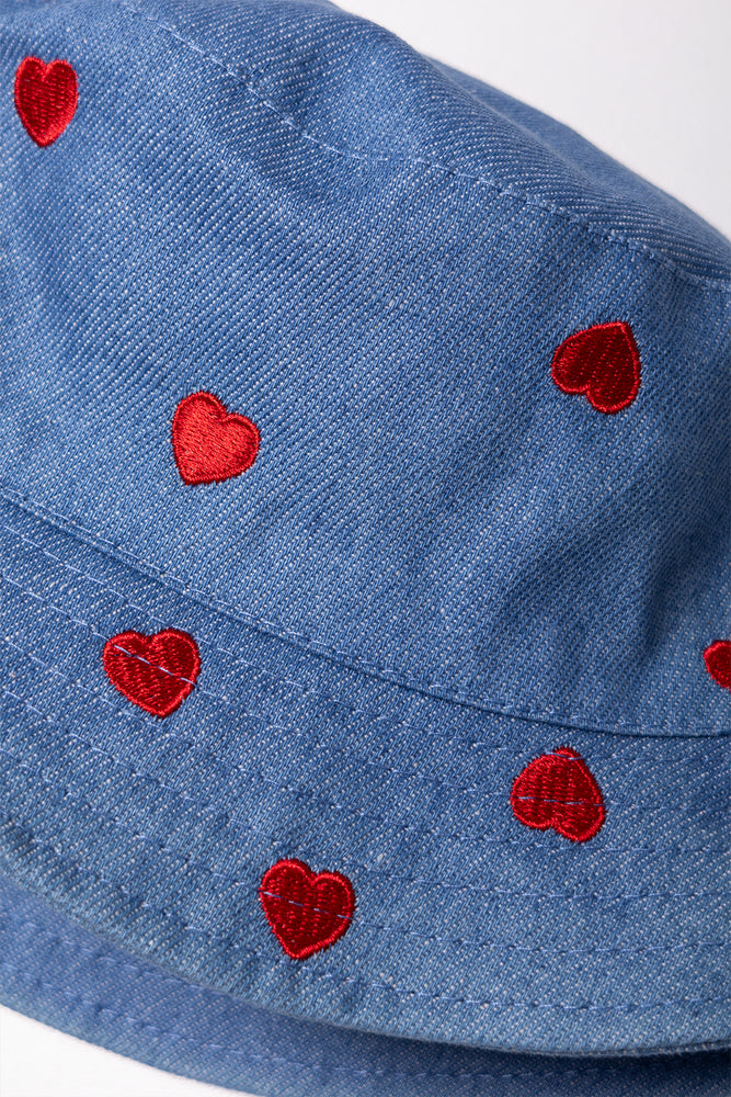 Denim Bucket Hat Blue