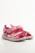 Rainbow Utility Sandals Pink