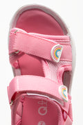 Rainbow Utility Sandals Pink (4)