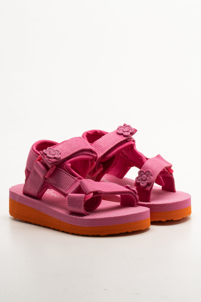 Chunky Sport Sandals Pink