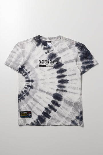Tie Dye Surf T-Shirt Grey