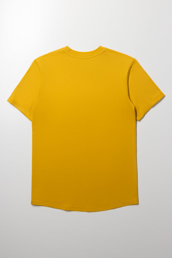 Short Sleeve T-Shirt Yellow (2)