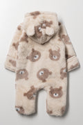 Fleece Babygrow Natural (3)