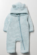 Fleece Baby Grow Blue