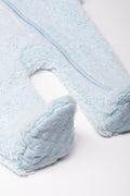 Fleece Baby Grow Blue (2)