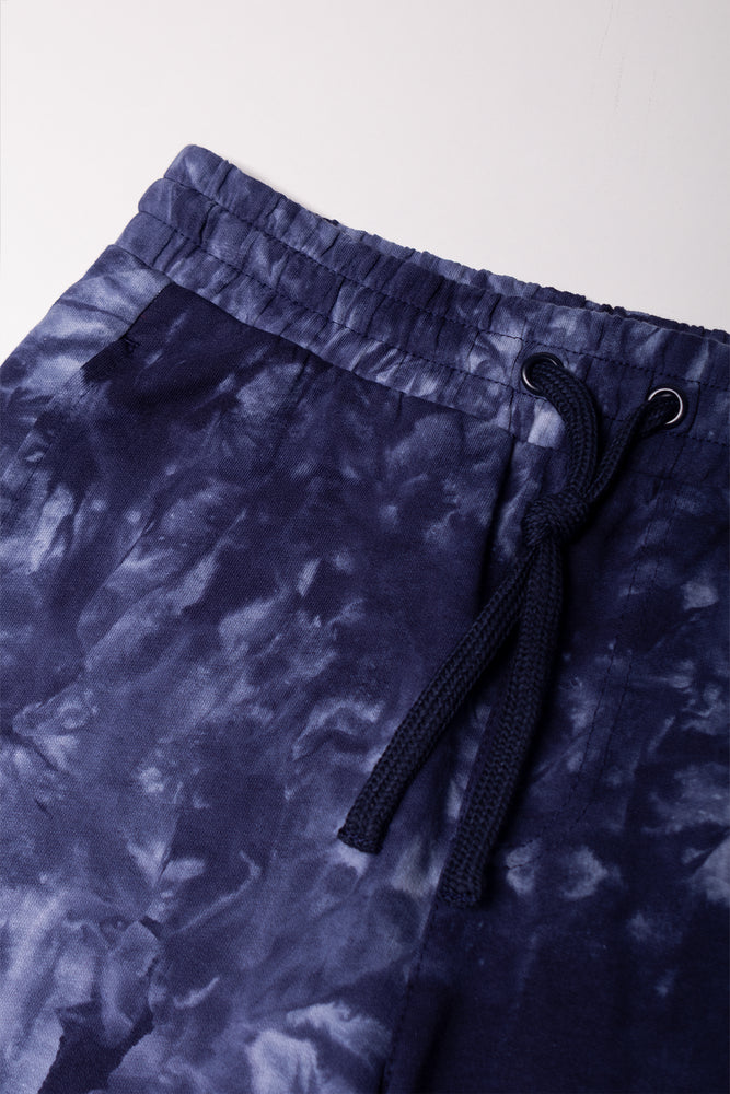 Tie Dye Shorts Blue (1)