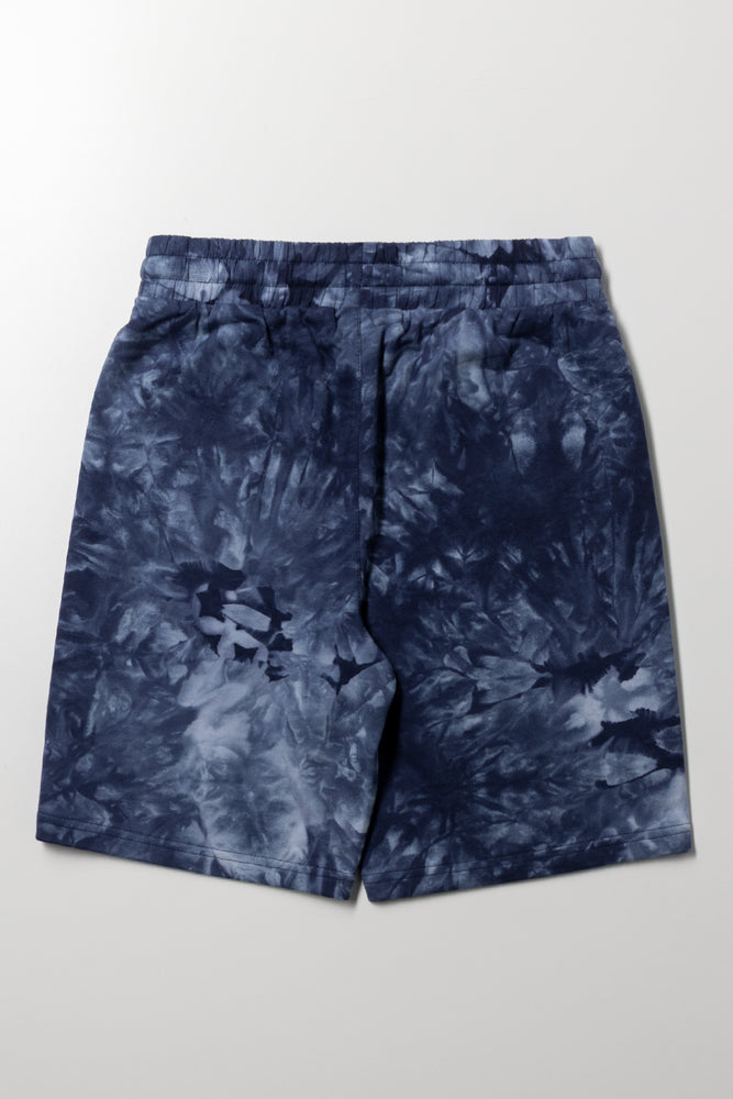 Tie Dye Shorts Blue (2)
