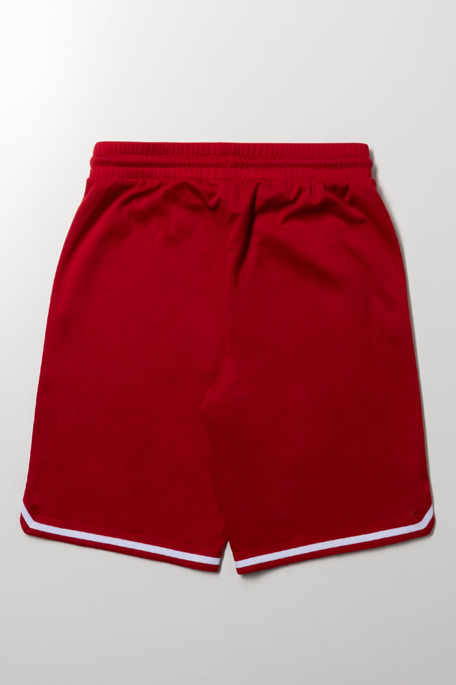 Basketball Shorts Red (3)