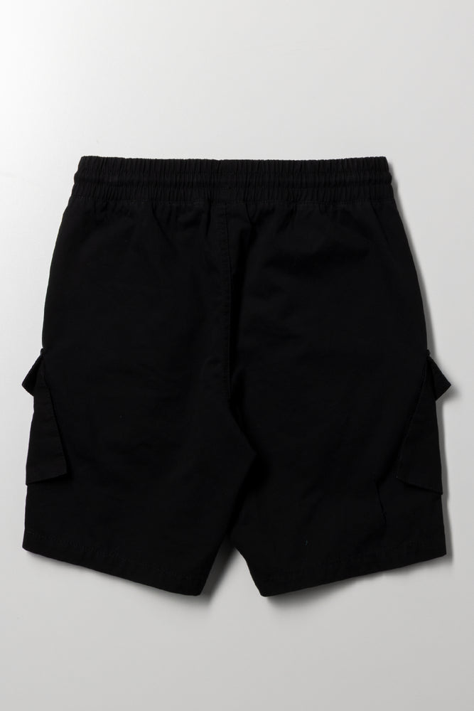 Cargo Shorts Black (3)