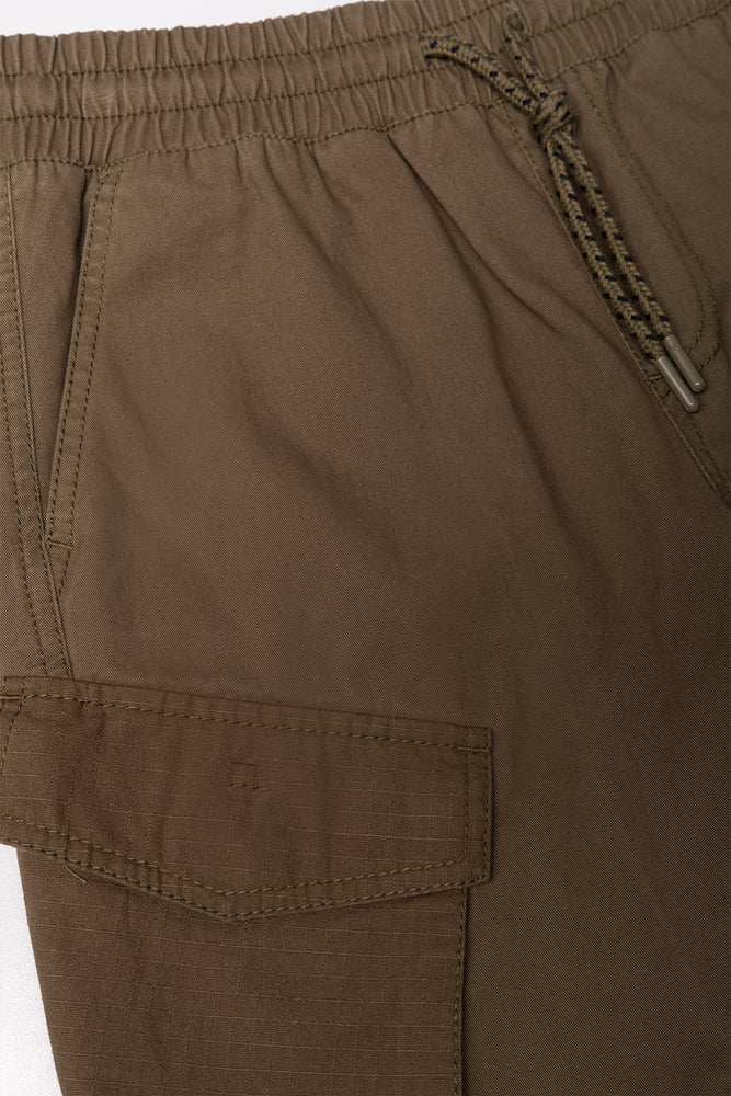 Cargo Shorts Dark Green (1)