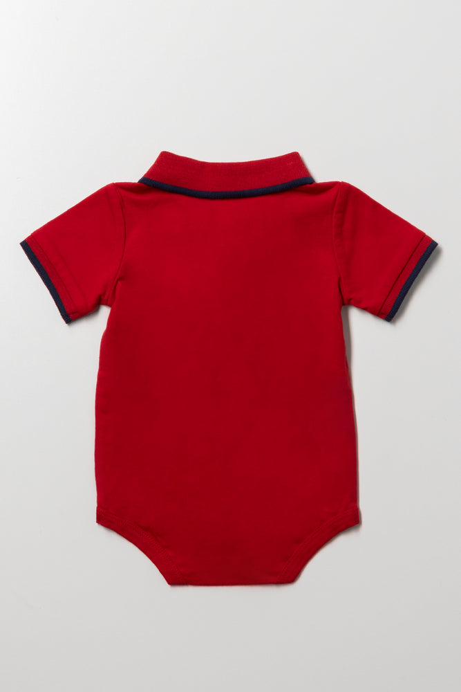 Golfer Bodyvest Red (2)