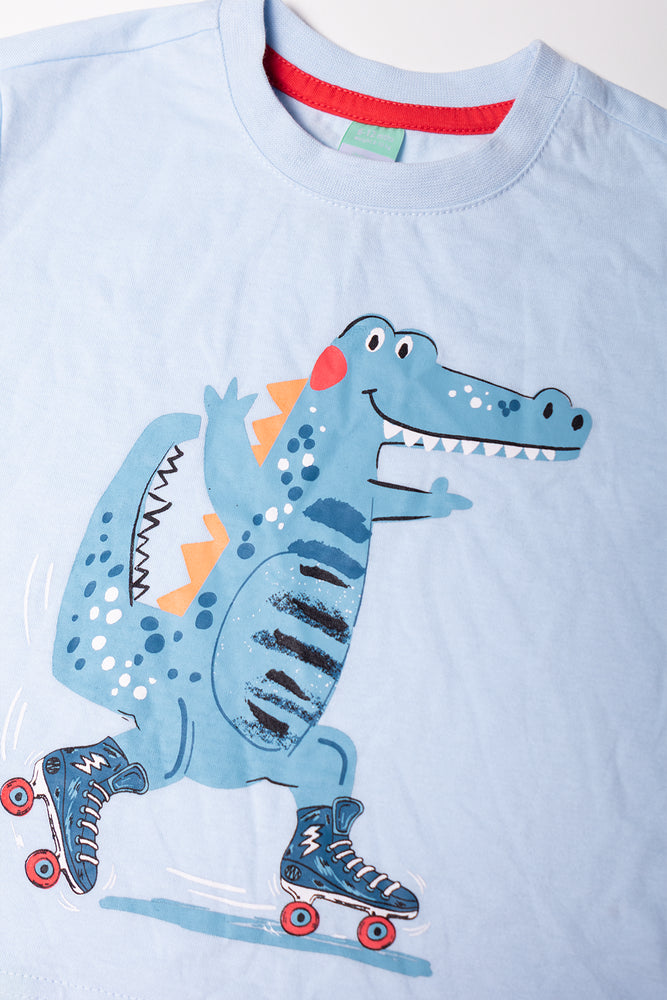 Short Sleeve T-Shirt Blue