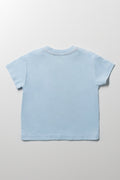 Short Sleeve T-Shirt Blue (2)