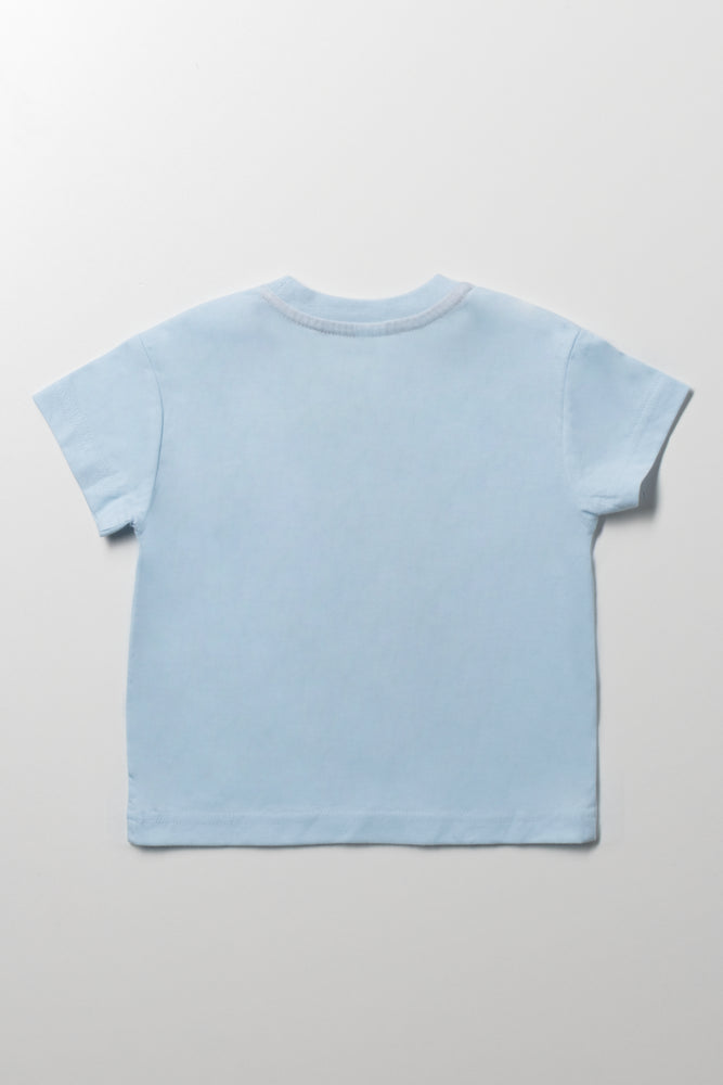 Short Sleeve T-Shirt Blue (2)