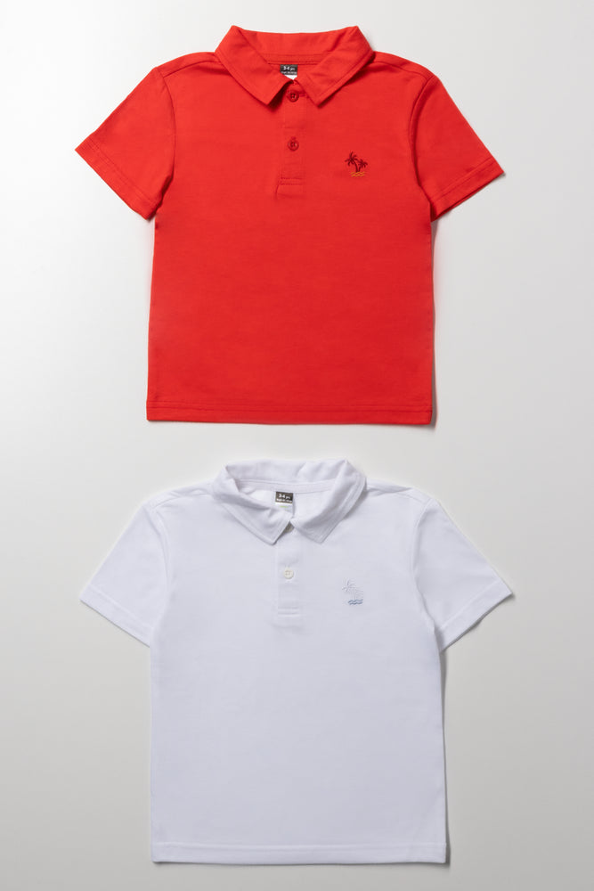 2 Pack Golfers Red And White