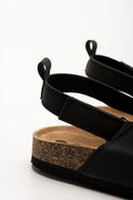Double Band Sandals Black (3)