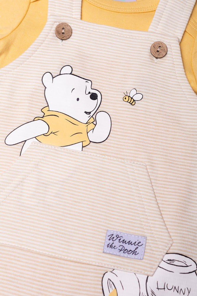 Winnie The Pooh Dungaree Natural