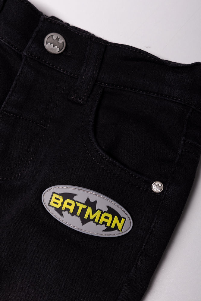 Batman Denim Shorts Black (1)