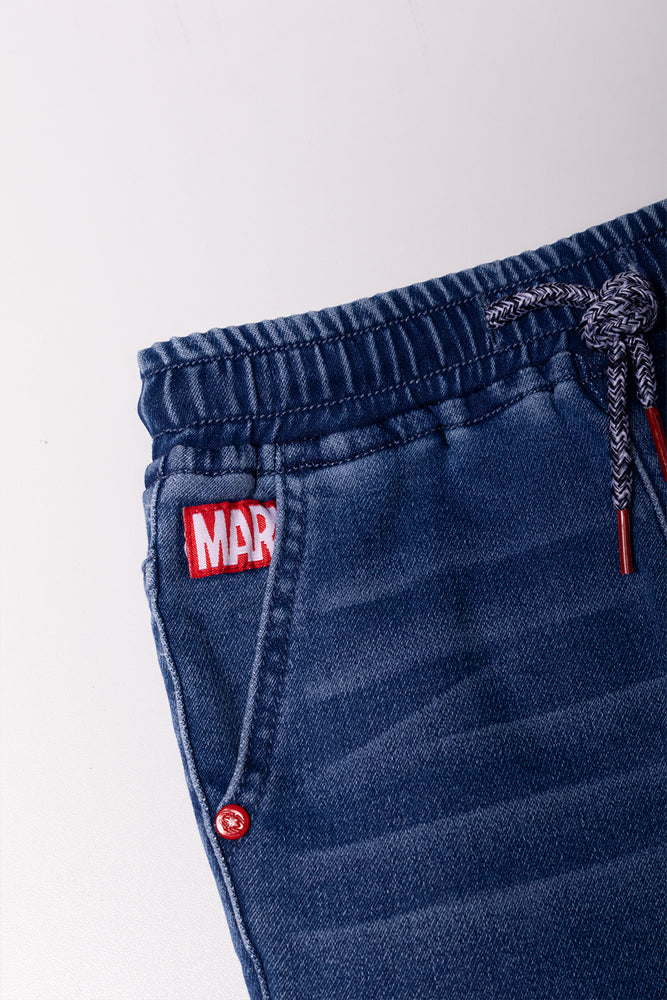 Spider-Man Denim Joggers Blue (1)