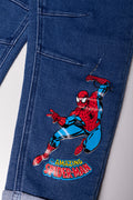 Spider-Man Denim Joggers Blue (2)