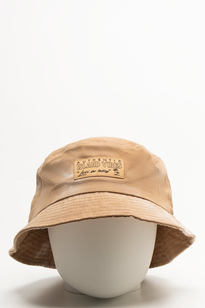 Tie Dye Bucket Hat Natural